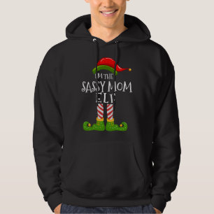 Veste À Capuche Je suis L'Elfe Sarcastique qui correspond à Noël d