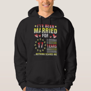 Veste À Capuche Je Suis Marié Depuis 17 Ans Rien