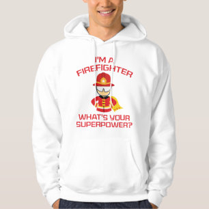Veste À Capuche Je suis pompier