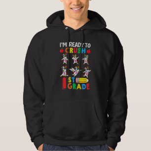 Veste À Capuche Je Suis Prêt À Écraser La 1ère Classe Dabbing Unic