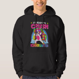 Veste À Capuche Je suis prêt à écraser la licorne de maternelle dè