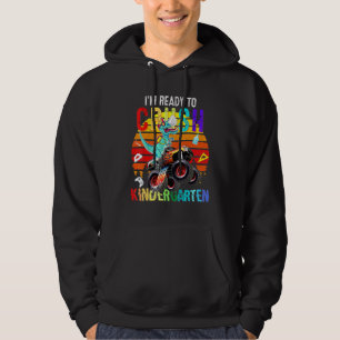 Veste À Capuche Je Suis Prêt À Écraser Les Dinos De Camion Monster