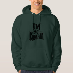 Veste À Capuche Je suis si Kamala Brat Green Meme