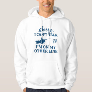 Veste À Capuche Je suis sur mon autre ligne