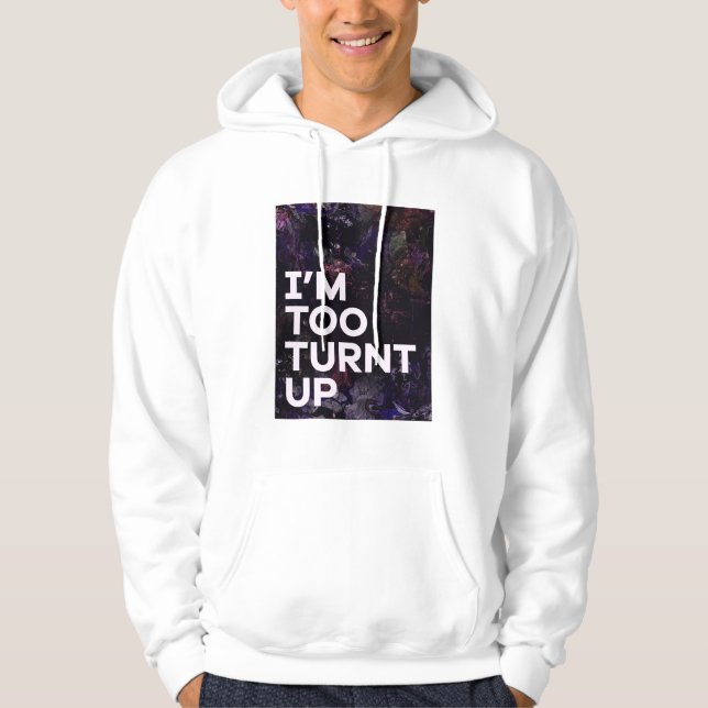 Veste À Capuche Je suis trop défoncé (Devant)