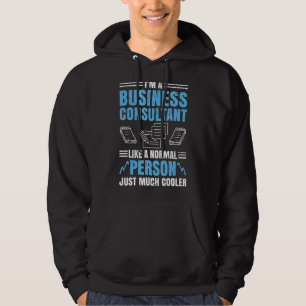 Veste À Capuche Je suis un consultant en affaires comme une person