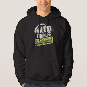 Veste À Capuche Je Suis Un Ingénieur Audio Je Résoudre Des Problèm