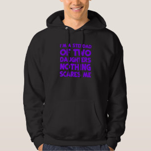 Veste À Capuche Je Suis Un Stepdad De Deux Filles Bonus Papa Dadd