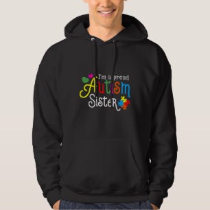 Veste À Capuche Je Suis Une Fier Soeur Autiste