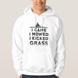 Veste À Capuche Je Suis Venu Je Me Suis Donné J'Ai Tiré De L'Herbe