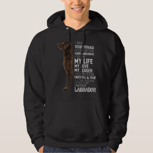 Veste À Capuche Je Suis Votre Ami Votre Partenaire Votre Laboratoi