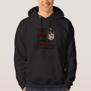 Veste À Capuche Je te dis que je ne suis pas un chien, a dit Pomer