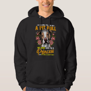 Veste À Capuche Je te dis que je ne suis pas un Pitbull Ma mère di