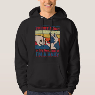 Veste À Capuche Je te dis que je ne suis pas une maman Akita maman