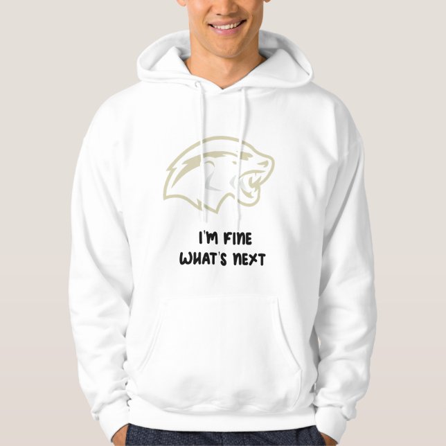Veste À Capuche je vais bien et ensuite (Devant)