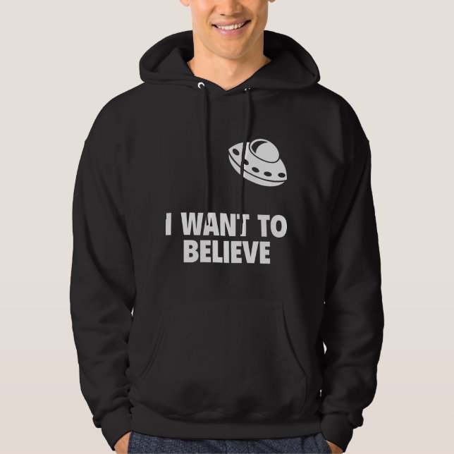 Veste À Capuche Je Veux Croire (Devant)