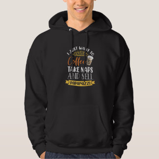 Veste À Capuche Je Veux Juste Boire Du Café Prendre Des Sièges Ven