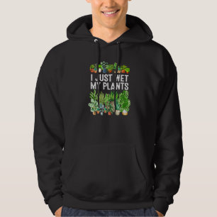 Veste À Capuche Je Viens D'Accueillir Mon Jardin Plante Pour Les J