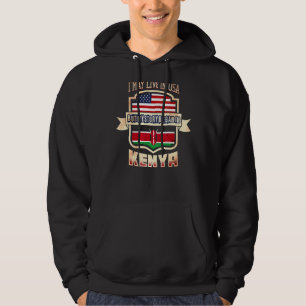 Veste À Capuche Je Vis Peut-Être Aux Etats-Unis, Mais Mon Histoire
