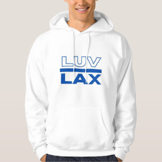 Veste À Capuche Je Vis Pour Le Sweatshirt LAX-LUV