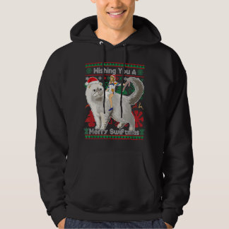 Veste À Capuche Je Vous Souhaite Un Joyeux Swiftmas Laid Noël Swea