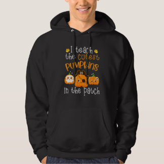 Veste À Capuche J'enseigne les citrouilles les plus mignonnes du j