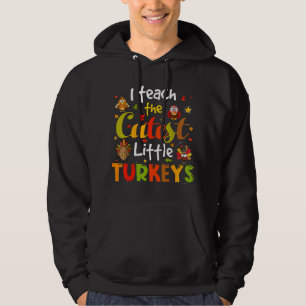 Veste À Capuche J'Enseigne Les Petites Dindons Les Plus Couteuses