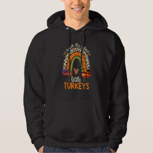 Veste À Capuche J'Enseigne Les Petites Dindons Les Plus Croustilla