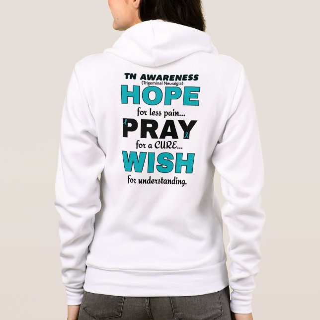Veste À Capuche J'espère que je souhaite...TN (Dos)