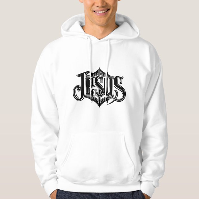 Veste À Capuche Jésus Christ (Devant)