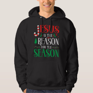 Veste À Capuche Jésus est la raison de la saison Noël Noël Noël No
