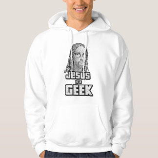 Veste À Capuche Jésus est un geek