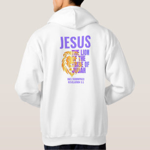 Veste À Capuche JÉSUS LION DE TRIBU DE JUDAH Christian