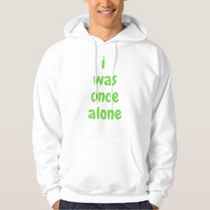 Veste À Capuche j'étais autrefois seul