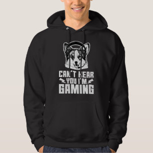 Veste À Capuche Jeu Corgi Cant Vous Entendre Im Jeu