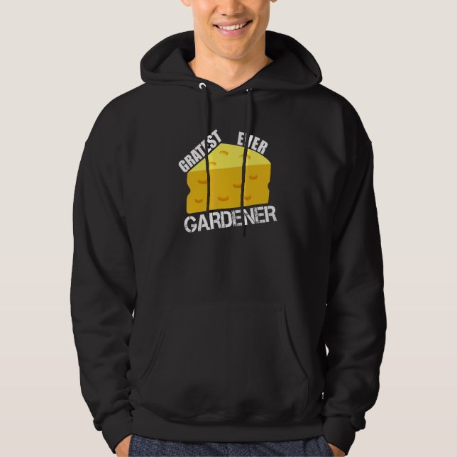 Veste À Capuche Jeu de mots sur le fromage le plus génial pour un  (Devant)