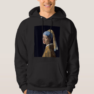 Veste À Capuche Jeune fille au collier de perles par Johannes Verm