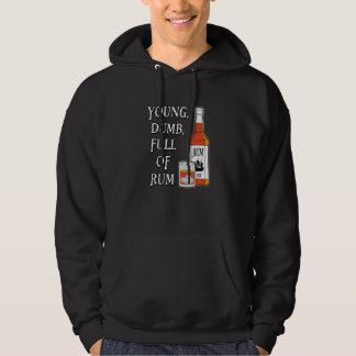 Veste À Capuche Jeune idiot plein de rhum