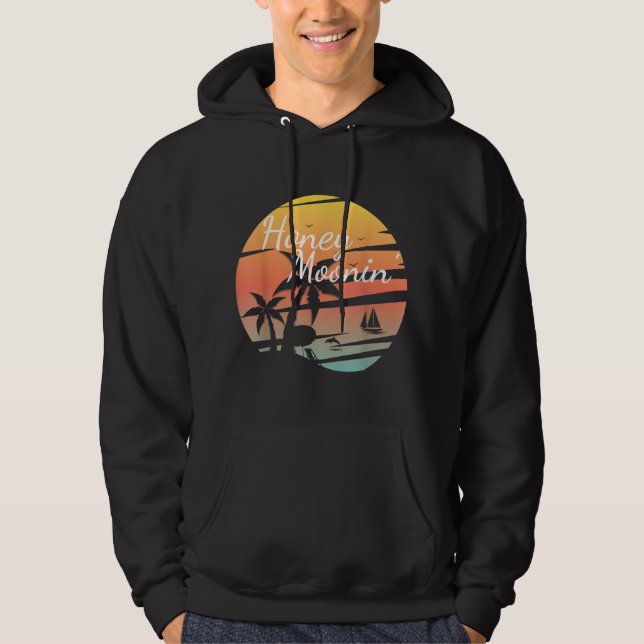 Veste À Capuche Jeunes mariés - Tout juste mariés correspondance l (Devant)