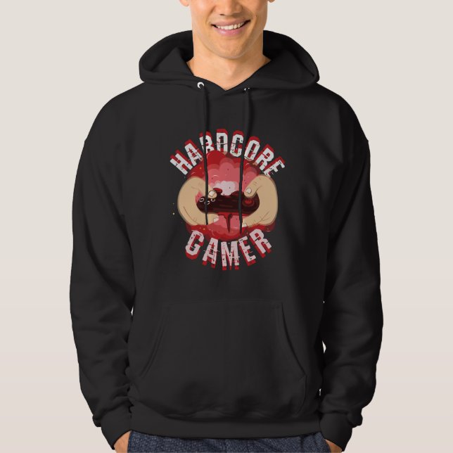 Veste À Capuche Jeux hardcore (Devant)