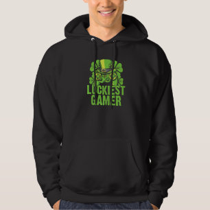 Veste À Capuche Jeux Vidéo irlandais Bonne St Patrick's Day Luckie
