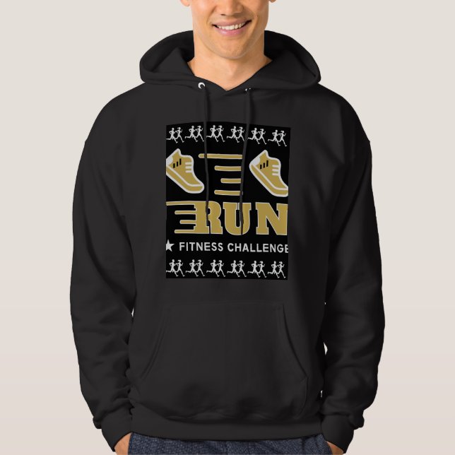 Veste À Capuche Jogging Obtenir Fit Motivation Support Mug Thailer (Devant)
