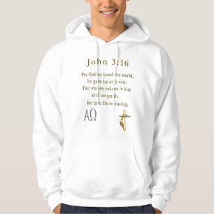 Veste À Capuche John 3:16