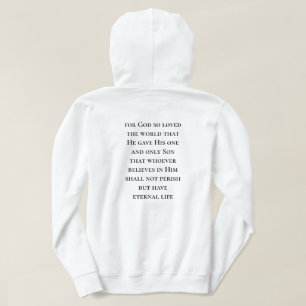Veste À Capuche John 3:16 T-shirt