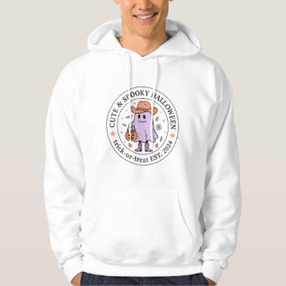 Veste À Capuche Joli Fantôme de Cowboy Épouvantable Halloween Tric