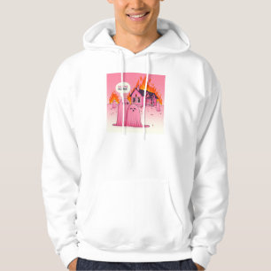 Veste À Capuche Joli Fantôme Rose : Serrez-moi dans vos bras ! : (