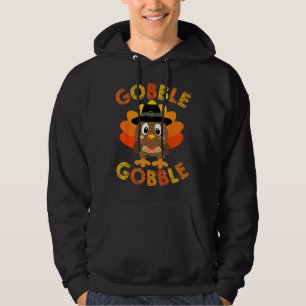 Veste À Capuche Joli Gobble Gobble Turquie Pèlerin petits garçons