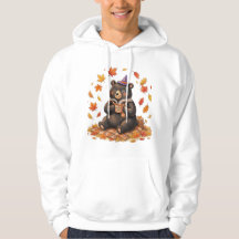 Joli ours en peluche à l'effigie du Pumpkin Spice