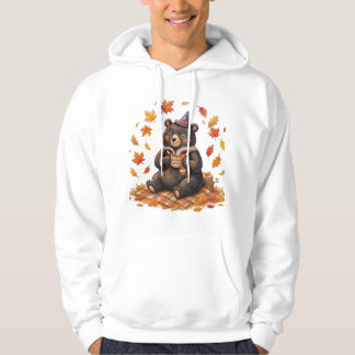 Veste À Capuche Joli ours en peluche à l'effigie du Pumpkin Spice