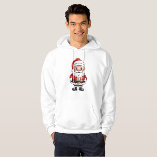 Veste À Capuche Joli petit Père Noël de dessin animé